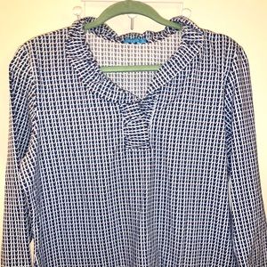 J. McLaughlin Durham Ruffle Top